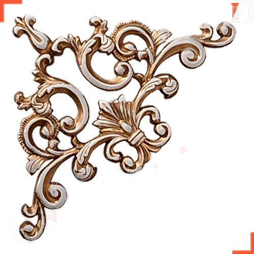 SARAY TAVAN MOTİF KÖŞE PATİNA