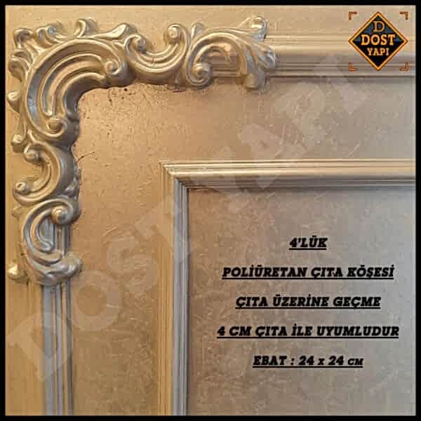 POLİÜRETAN ÇITA KÖŞESİ 4cm 1 ADET