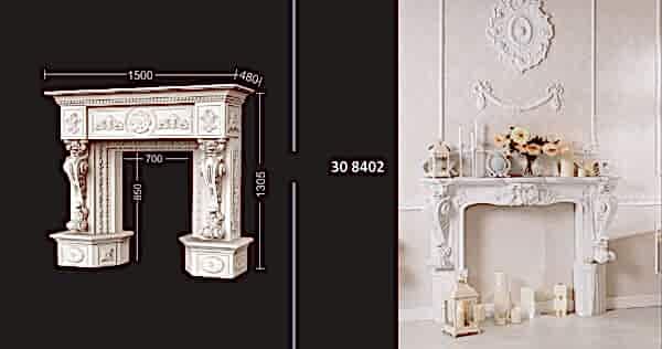 POLÜRETAN ŞÖMİNE 30 8402