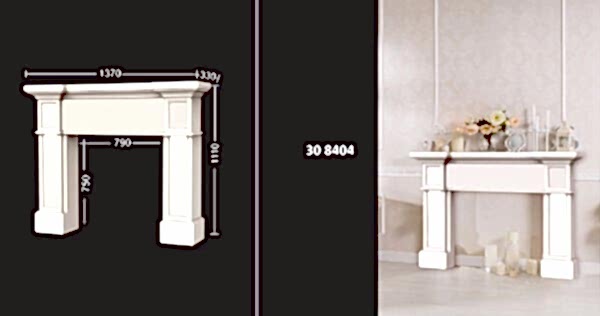 POLİÜRETAN ŞÖMİNE 30 8404