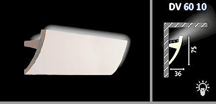POLİÜRETAN LED UYGULANABİLİR KARTONPİYER 6010