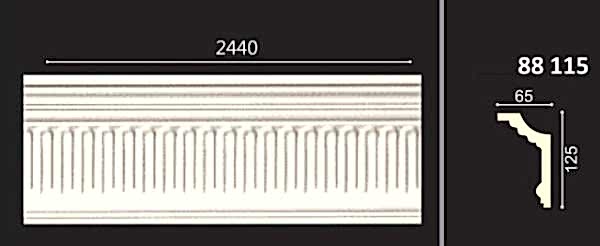 POLİÜRETAN DESENLİ KARTONPİYER 88115