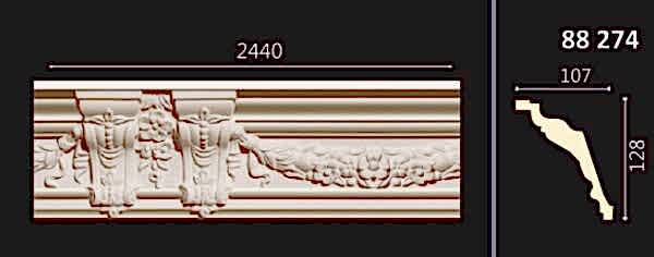 POLİÜRETAN DESENLİ KARTONPİYER 88274