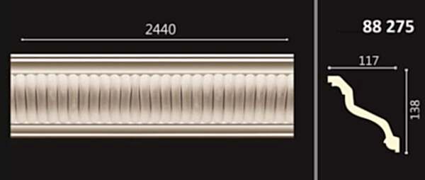 POLİÜRETAN DESENLİ KARTONPİYER 88275