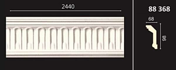 POLİÜRETAN DESENLİ KARTONPİYER 88368